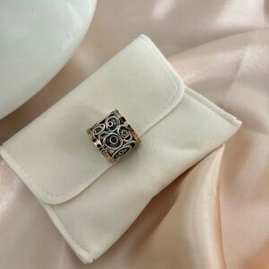 Vintage 14K gold and Silver Plate Ring size 7